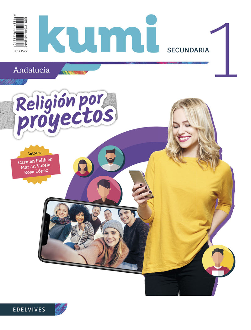 Religión por proyectos - Kumi 1 ESO. Ed. Andalucía