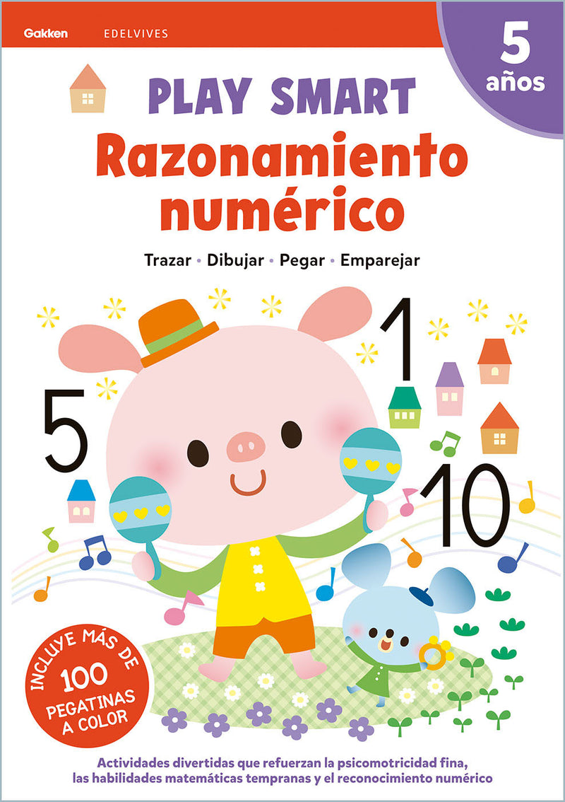 Razonamiento numérico 5 años  Cuaderno 4