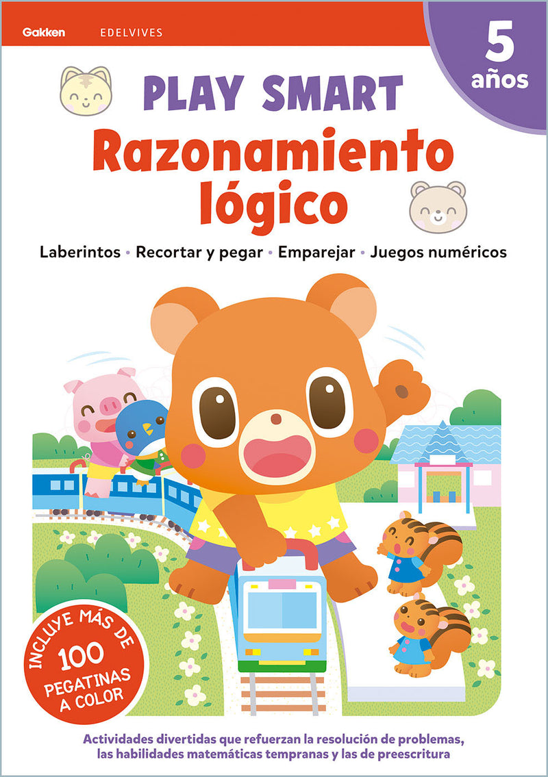 Razonamiento lógico 5 años 21 play smart gakken