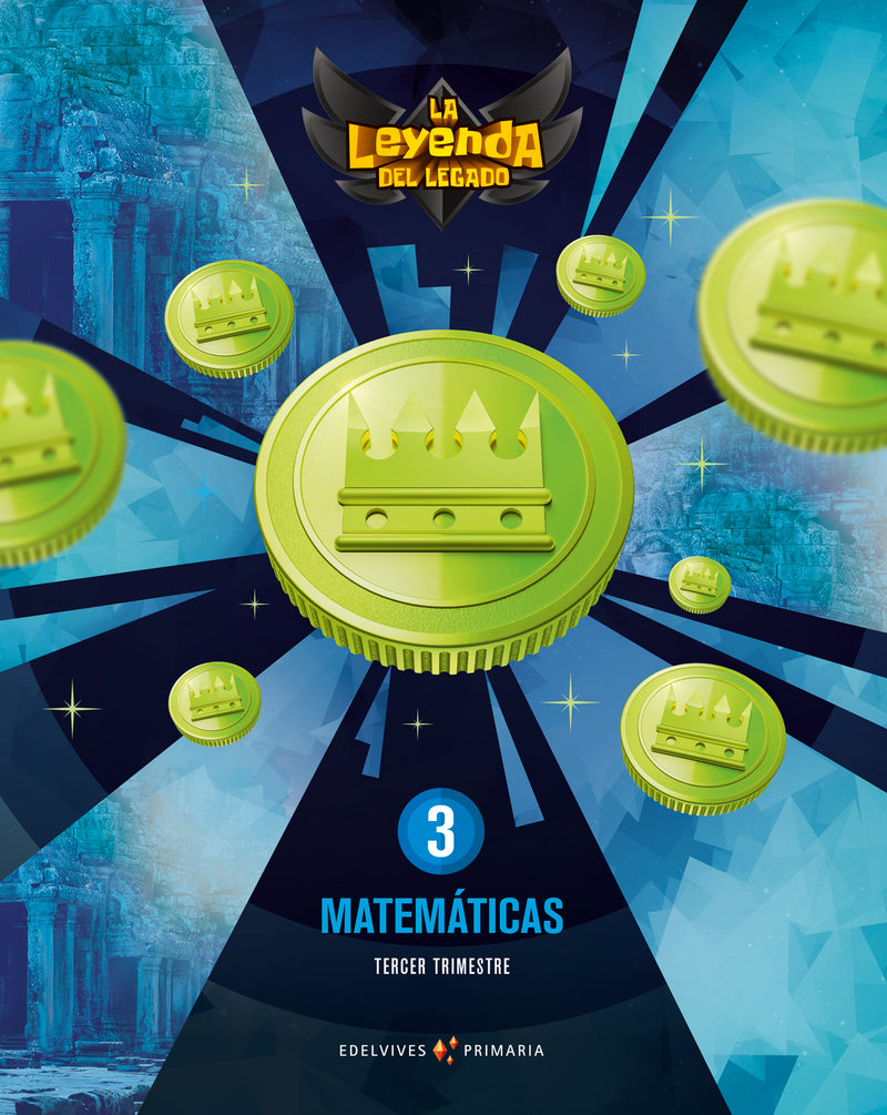 MATEMATICAS 3ºEP + LICENCIA DIGITAL 21 LEYENDA LEG