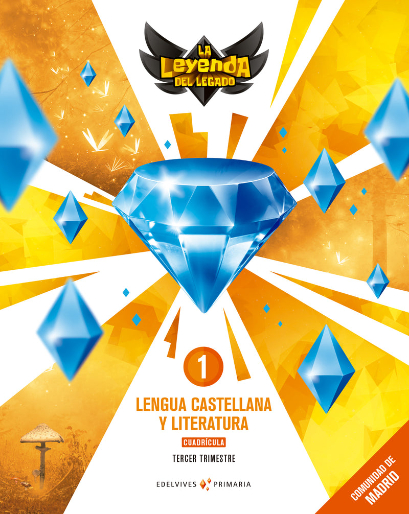 LENGUA 1ºEP CUAD. + LIC.DIGITAL MADRID 21 LEYENDA