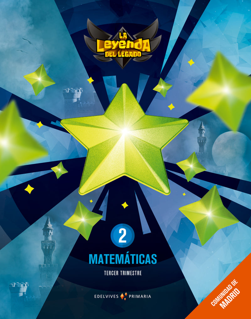 MATEMATICAS 2ºEP + LIC.DIGITAL MADRID 21 LEYENDA L