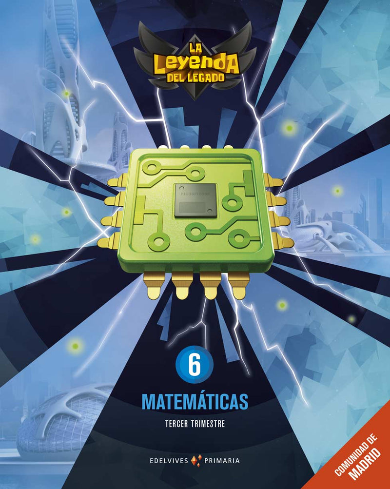 MATEMATICAS 6ºEP + LIC.DIGITAL MADRID 21 LEYENDA L