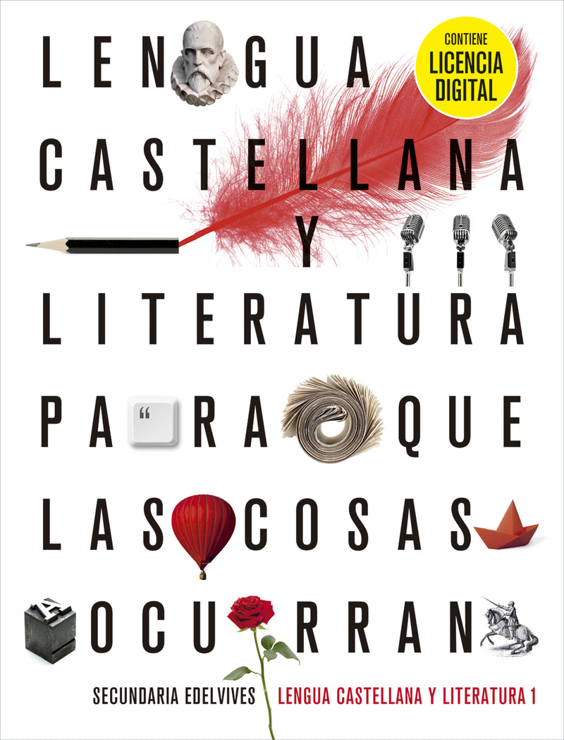 LENGUA 1ºESO + LICENCIA DIGITAL 21 PARA COSAS OCUR