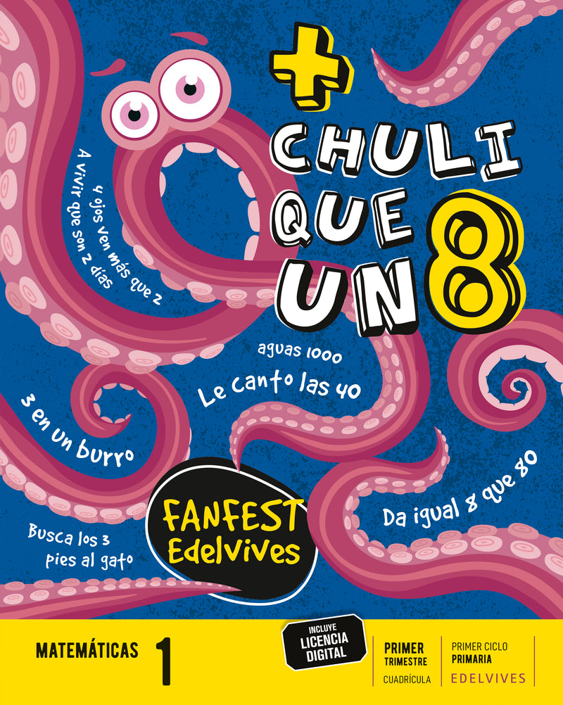 MATEMATICAS 1ºEP CUADRICULA 22 FANFEST