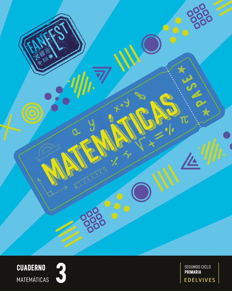 CUADERNO MATEMATICAS 3ºEP 22 FANFEST