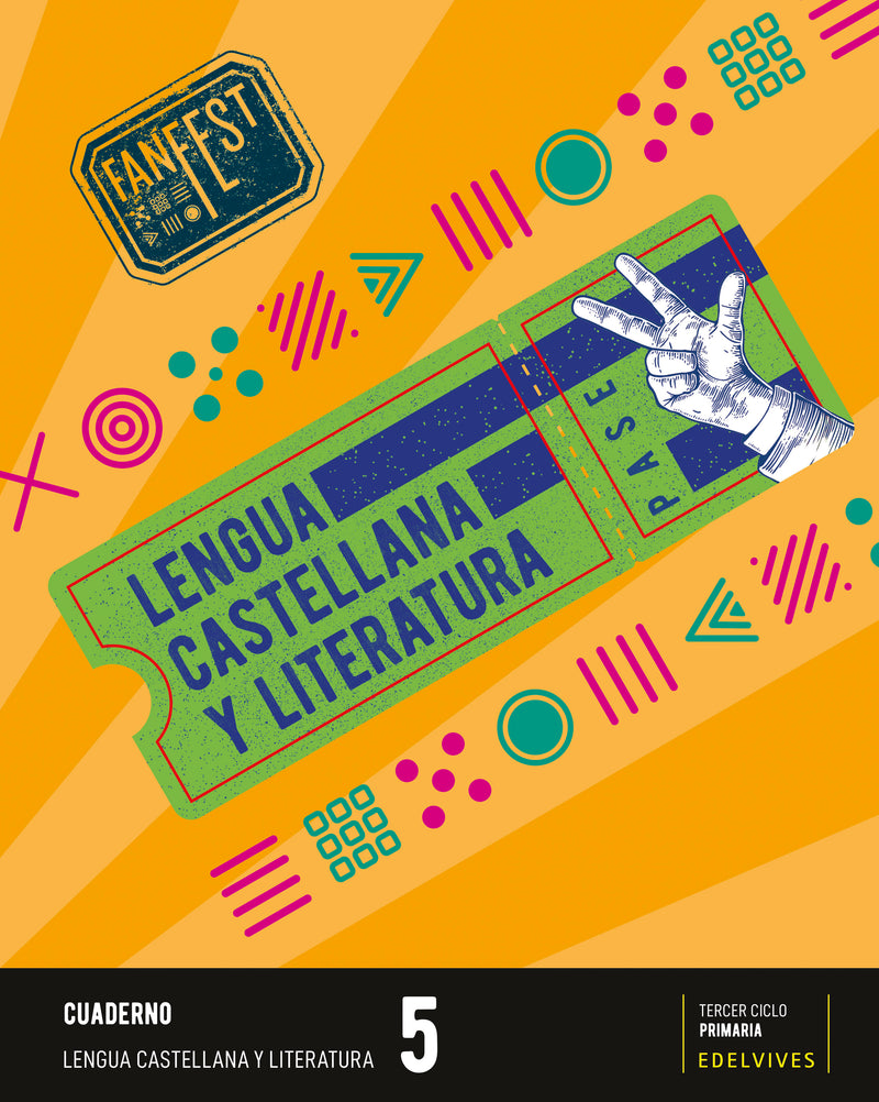 CUADERNO LENGUA 5ºEP 22 FANFEST