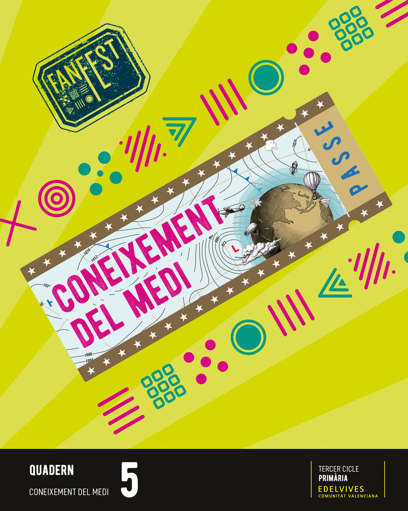 QUADERN CONEIXEMENT MEDI 5ºEP C.VAL 22 FANFEST