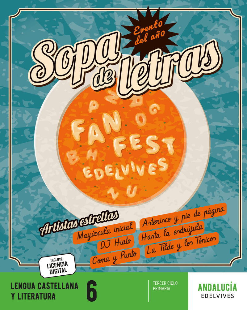 Proyecto: FanFest. Lengua castellana y Literatura 6 [Andalucía]