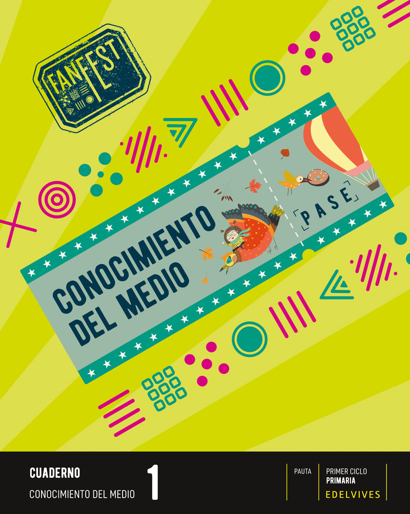 Proyecto: FanFest. Conocimiento del medio 1 - Cuaderno [Andalucía]
