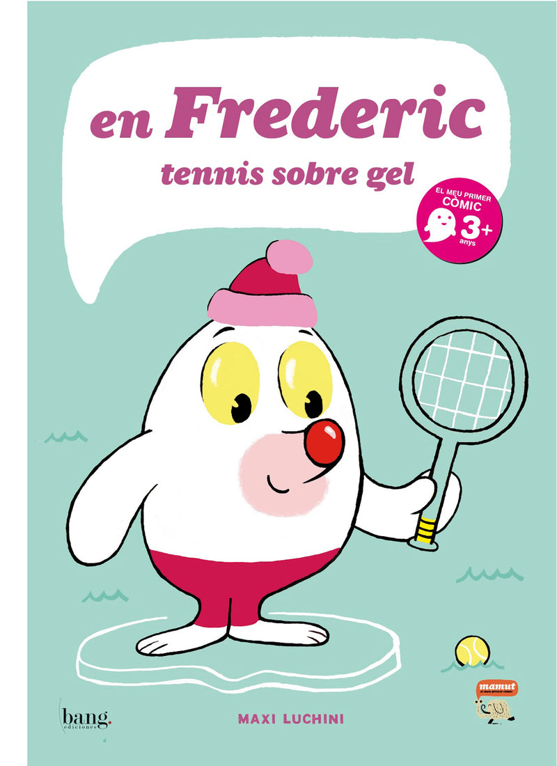 En frederic, tenis sobre gel