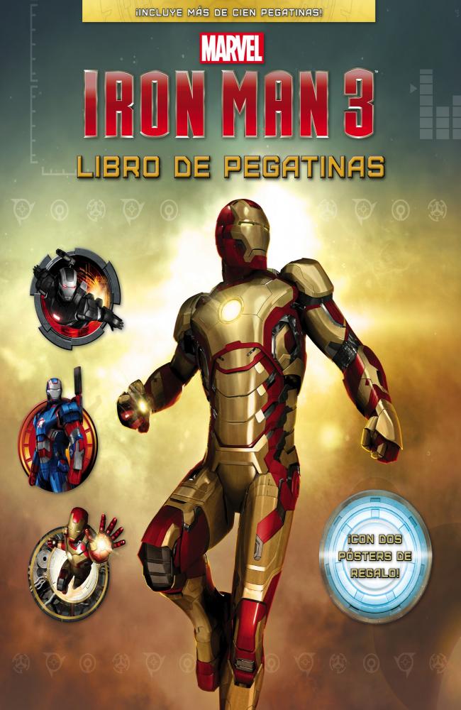Iron Man 3. Libro de pegatinas