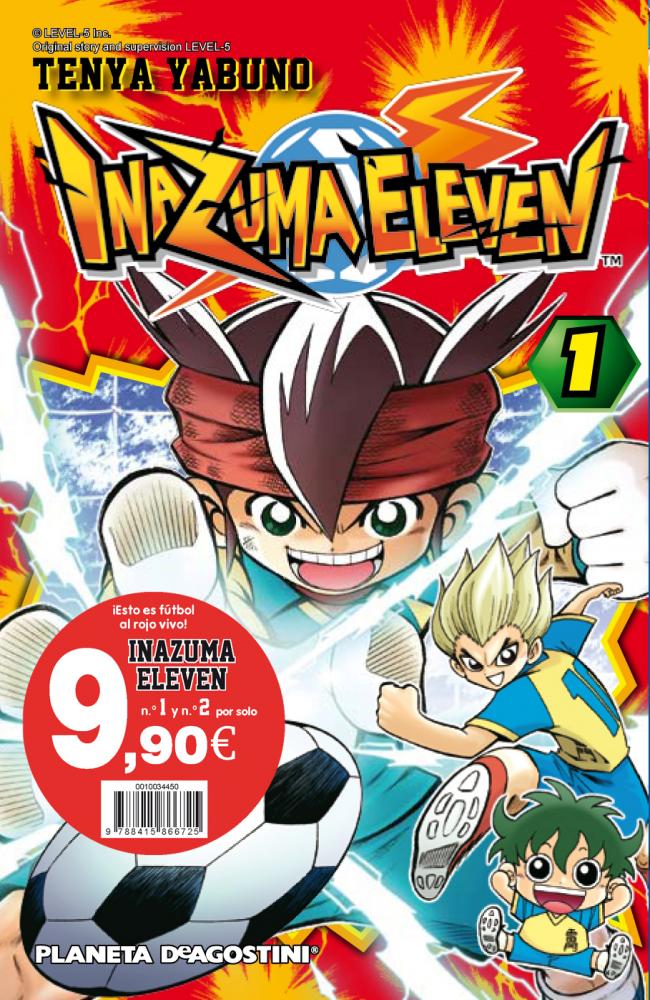 Pack Inazuma Eleven nº 01 + 02