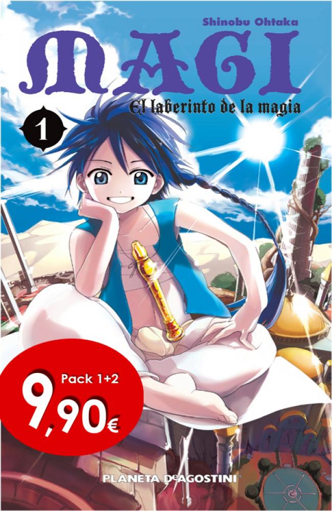 Pack Magi El laberinto de la magia nº 01 + 02