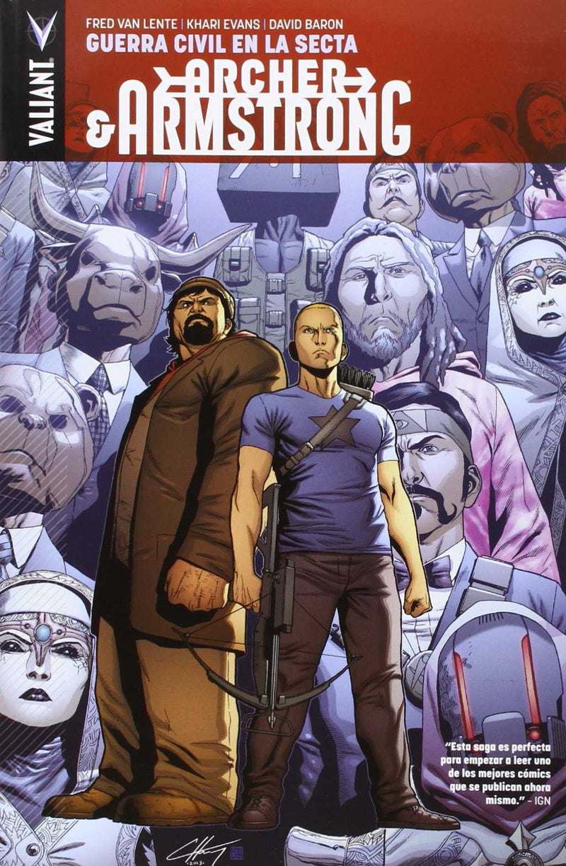 Archer & Armstrong 04: guerra civil en la secta