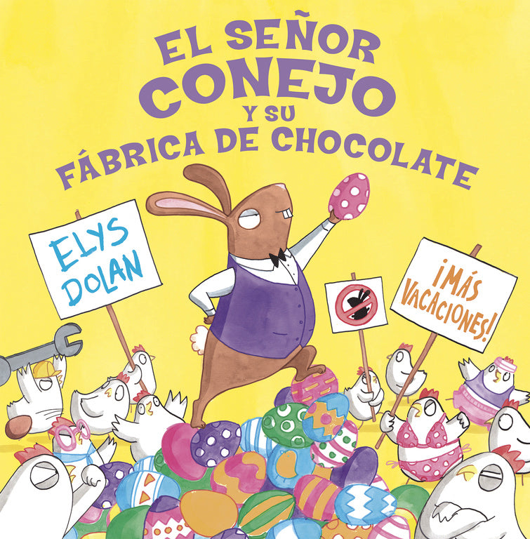 Señor conejo y la fábrica de chocolate