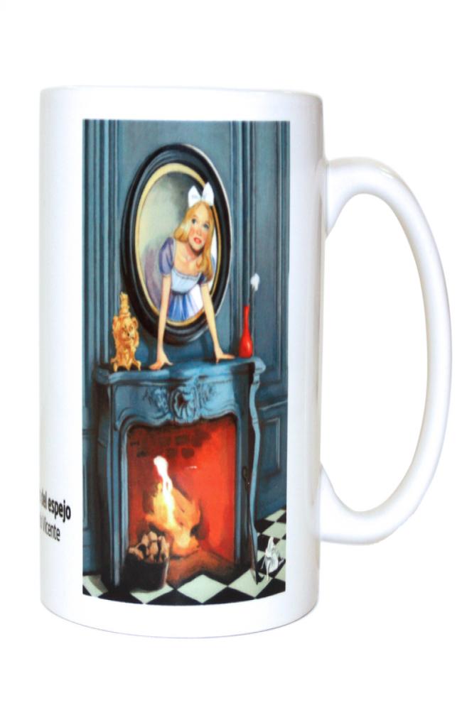Taza: Alicia a través del espejo