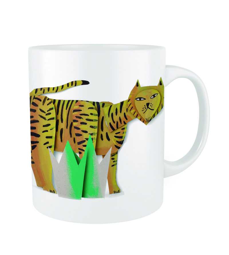 TAZA LEON(Cuentos de la selva)