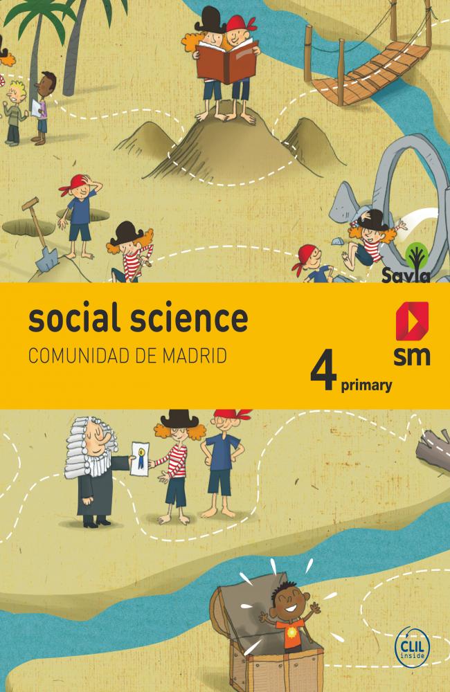 Social science. 4 Primary. Savia. Madrid