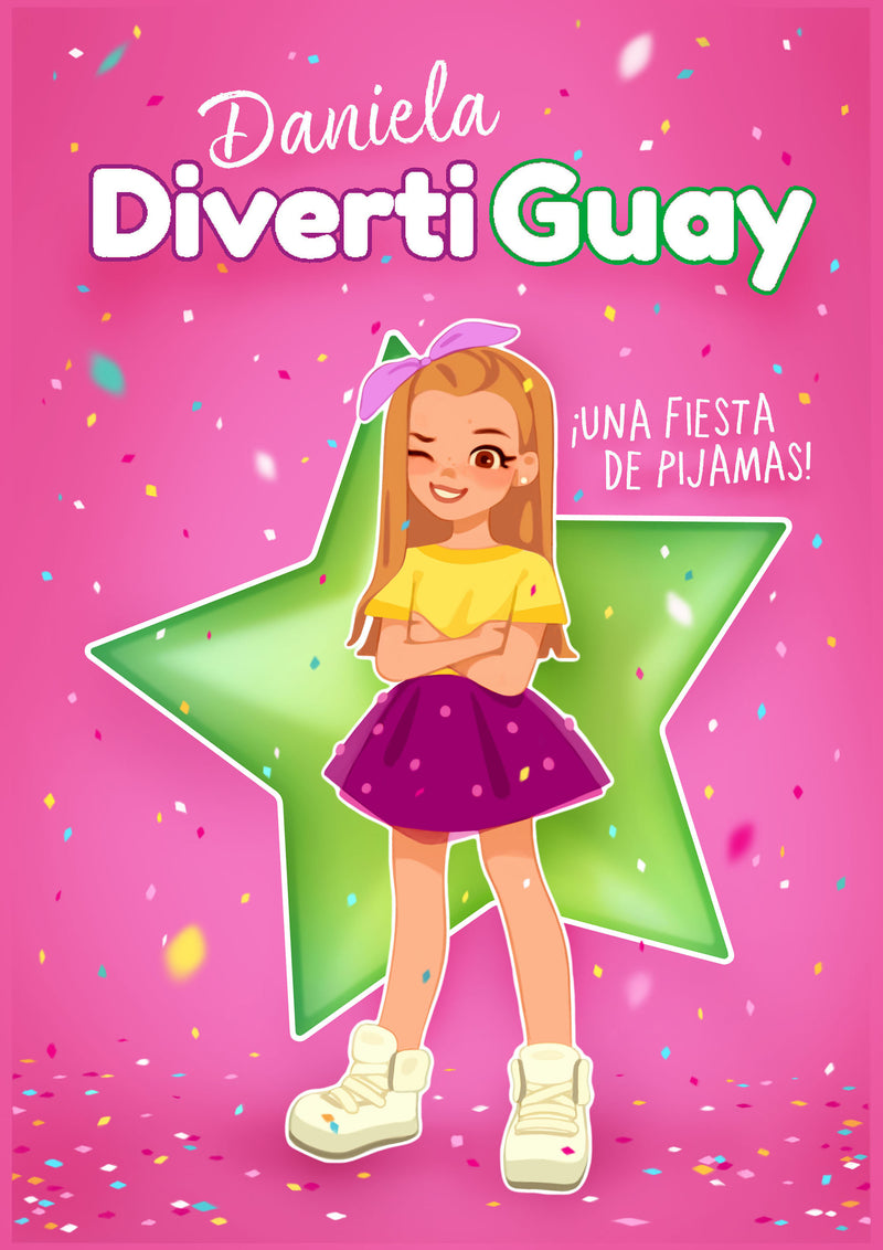 ¡Una fiesta de pijamas! (Daniela DivertiGuay 1)