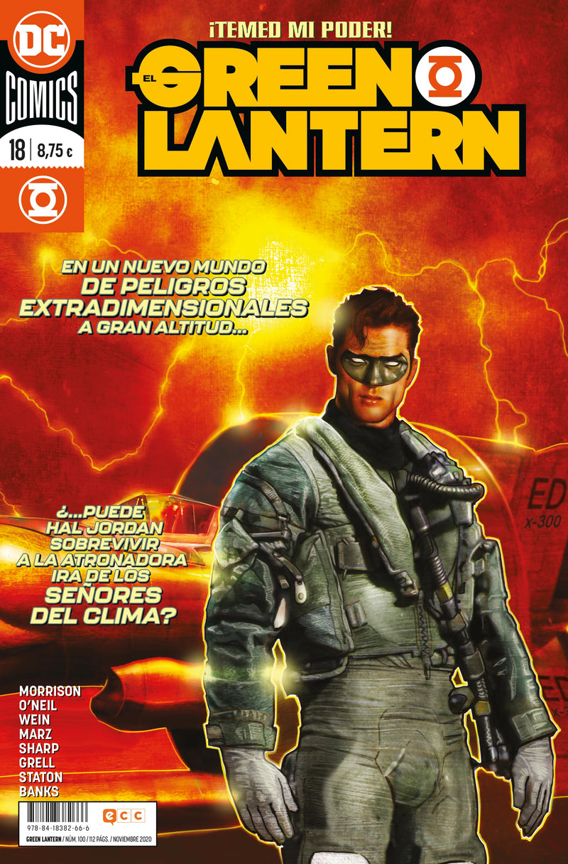 El Green Lantern núm. 100/ 18 - Portada especial acetato (Edición limitada 1000 unidades)