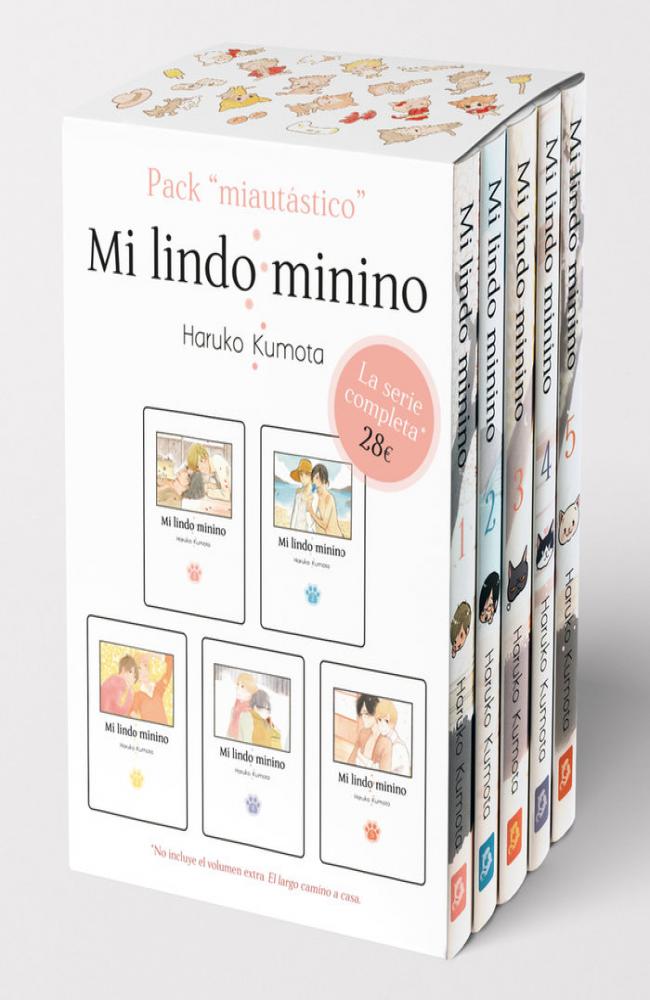 Pack Miautástico: Mi lindo minino, vol. 1-5