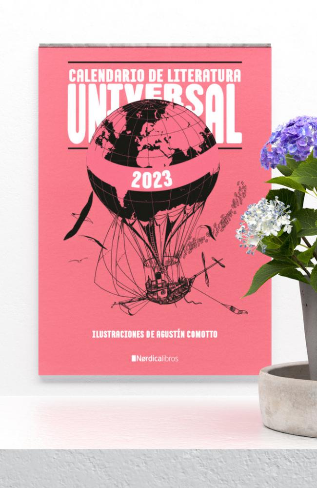 Calendario 2023 de literatura universal