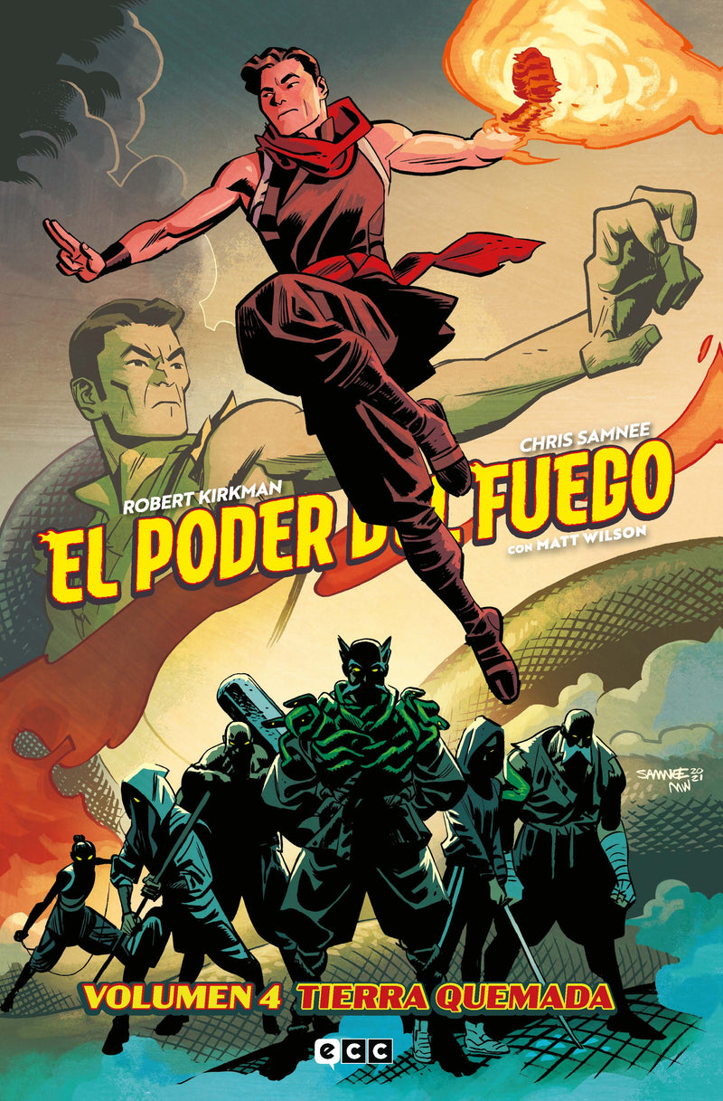 El poder del fuego vol. 04: Tierra quemada