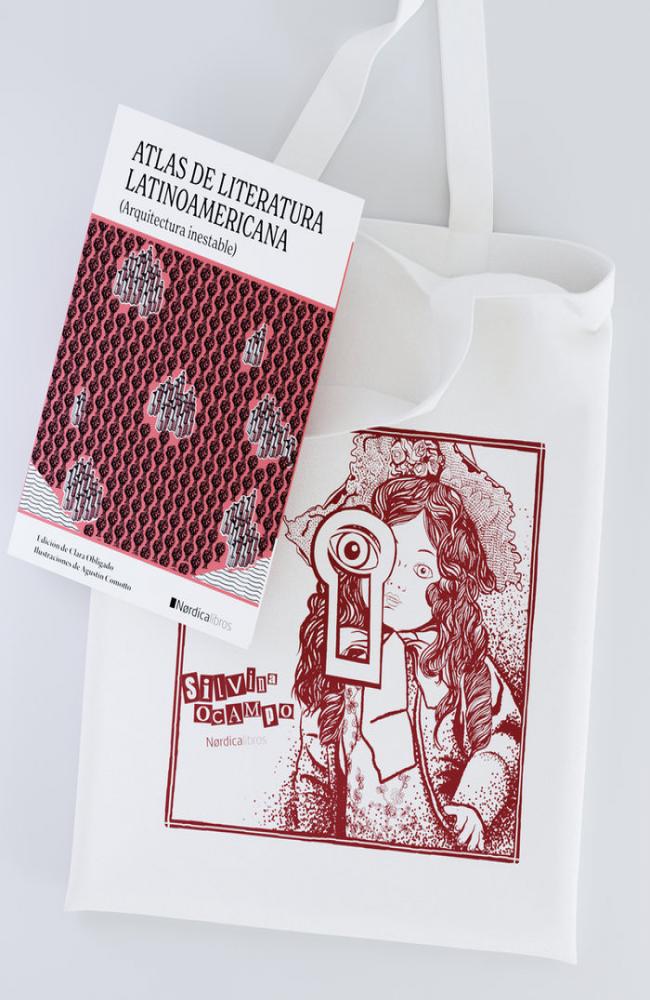 Pack Atlas de literatura latinoamericana bolsa Silvina Oca