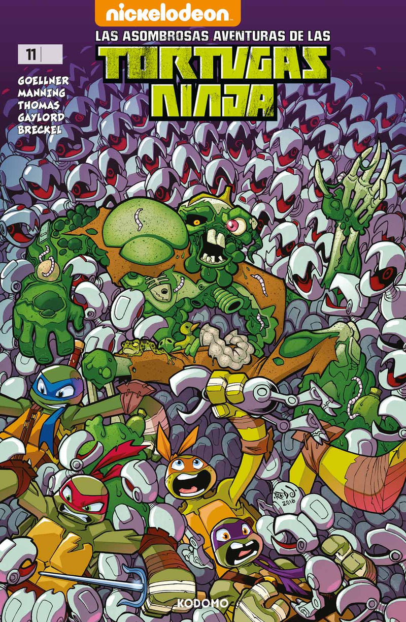 Las asombrosas aventuras de las Tortugas Ninja núm. 11