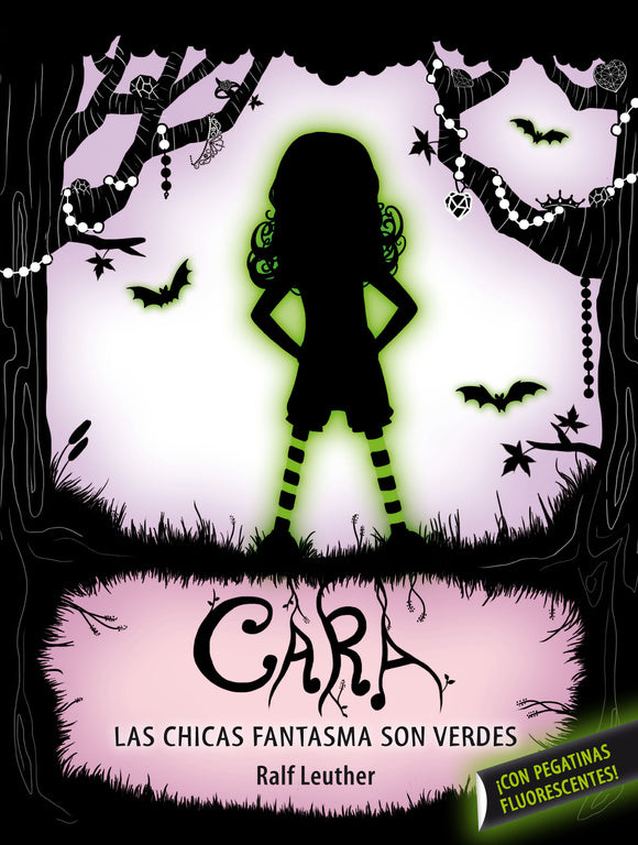Cara. Las niñas fantasma son verdes