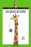 Una jirafa de otoño