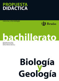 Biología y Geología Bachillerato Propuesta didáctica
