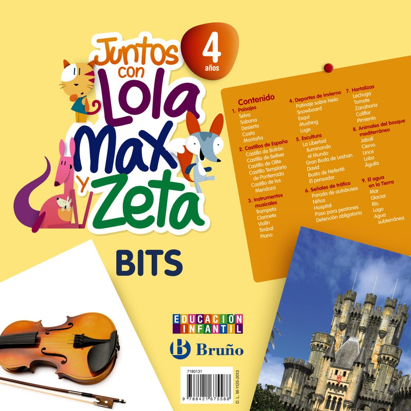 Juntos con Lola, Max y Zeta 4 años Bits
