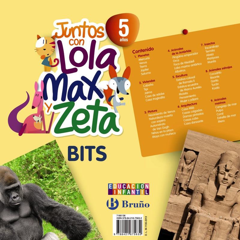 Juntos con Lola, Max y Zeta 5 años Bits