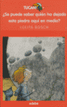 ¿SE PUEDE SABER QUIÉN HA DEJADO ESTA PIEDRA AQUÍ EN MEDIO?