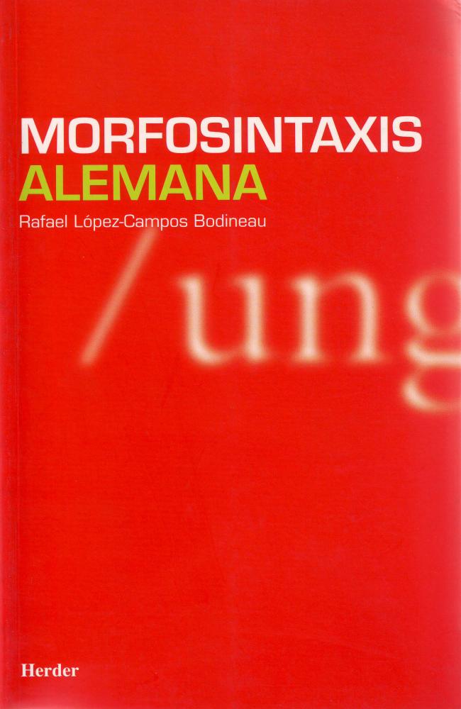 Morfosintaxis alemana