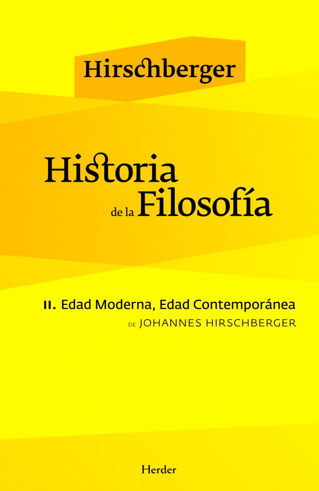 Historia de la Filosofía II. Edad Moderna, Edad Contemporánea