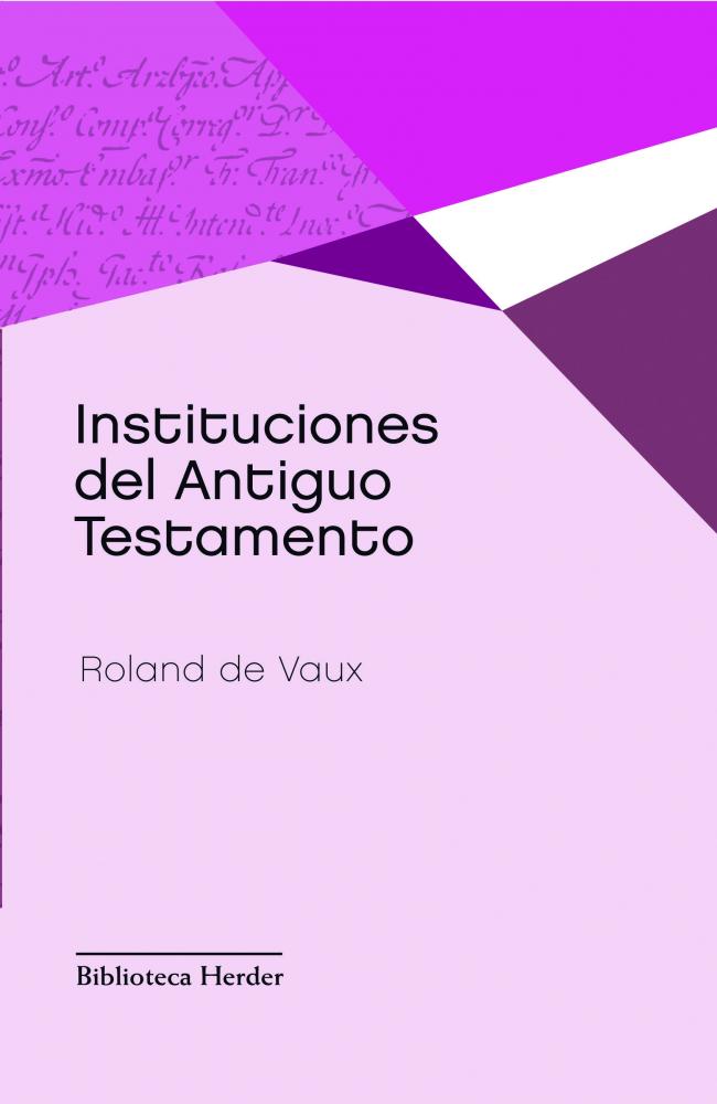 Instituciones del Antiguo Testamento