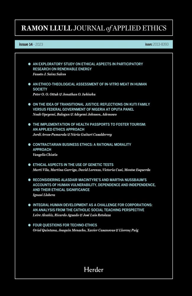 Journal of Applied Ethics