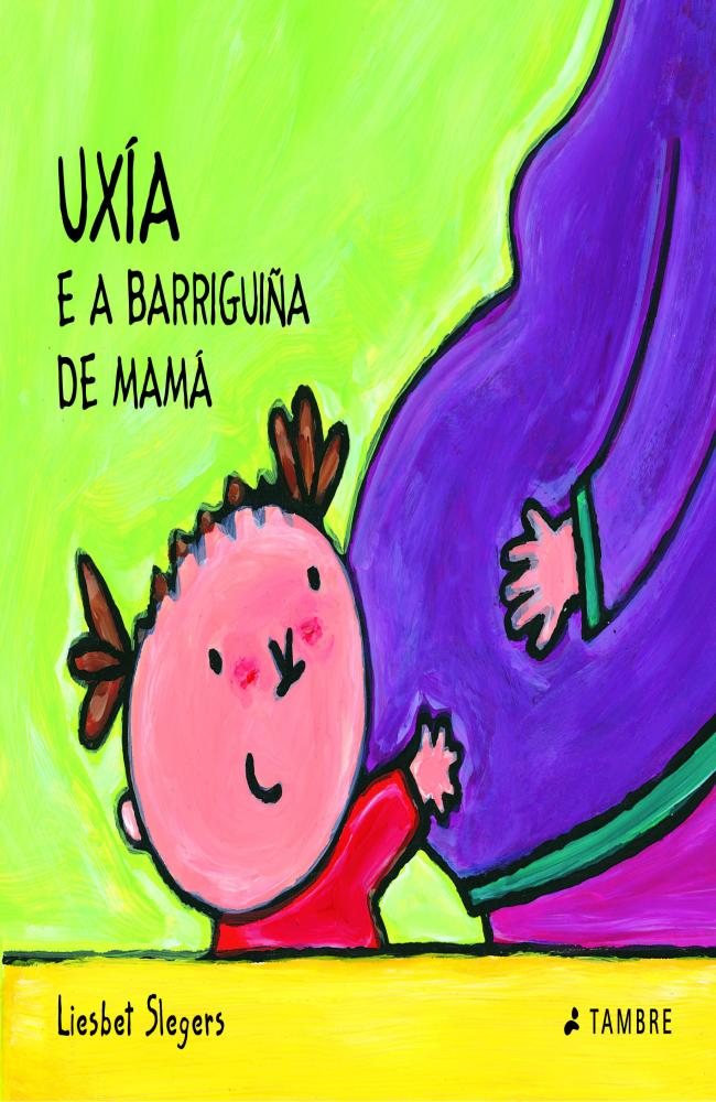 Uxía e a barriguiña de mamá