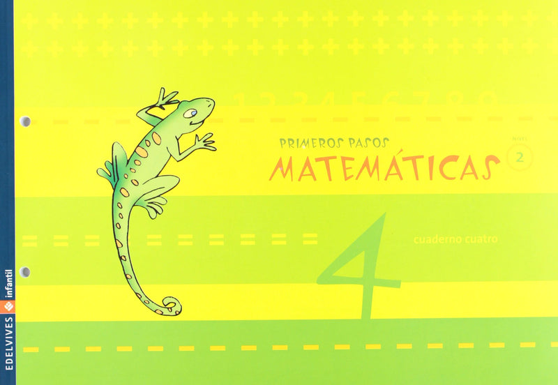 Matemáticas Primeros pasos Nivel 2 (Cuaderno 4) Infantil