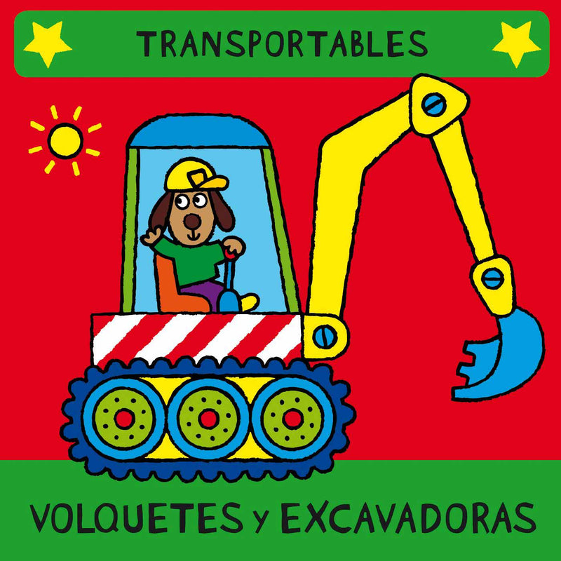 Volquetes y excavadoras