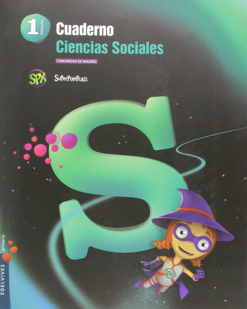 Cuaderno Ciencias Sociales 1º Primaria - C. de Madrid