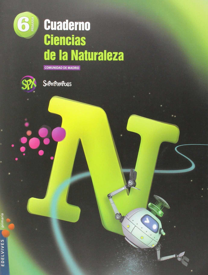 Cuaderno Ciencias de la Naturaleza 6º Primaria-C. de Madrid