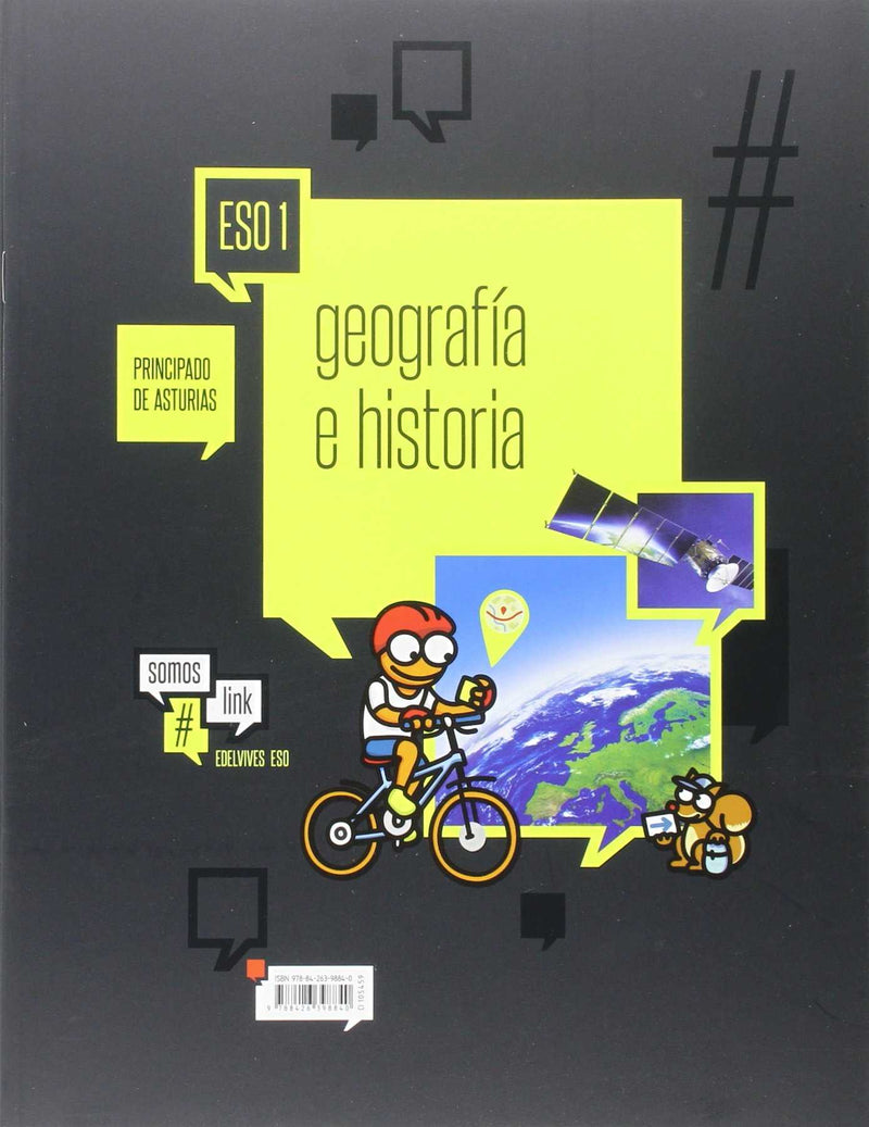 Geografía e Historia 1º ESO Principado de Asturias (Tres volumenes)