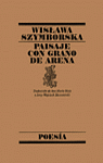 Paisaje con grano de arena