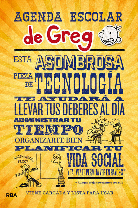 Agenda escolar de Greg