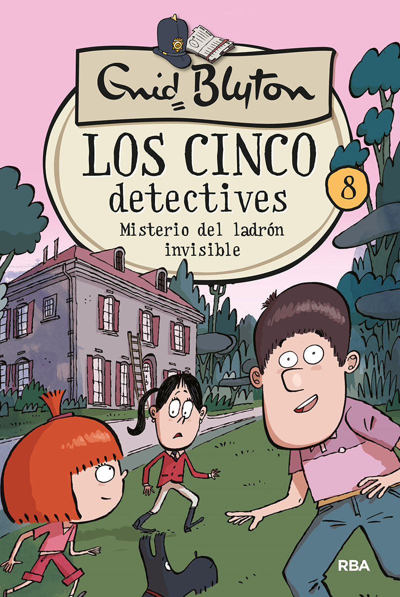 Los 5 detectives 8: Misterio del ladrón invisible