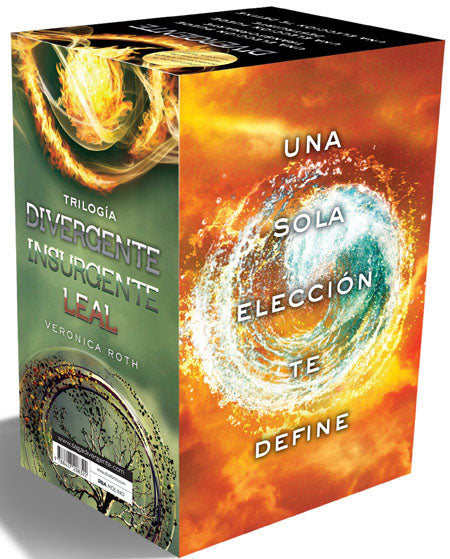 Estuche trilogía Divergente.